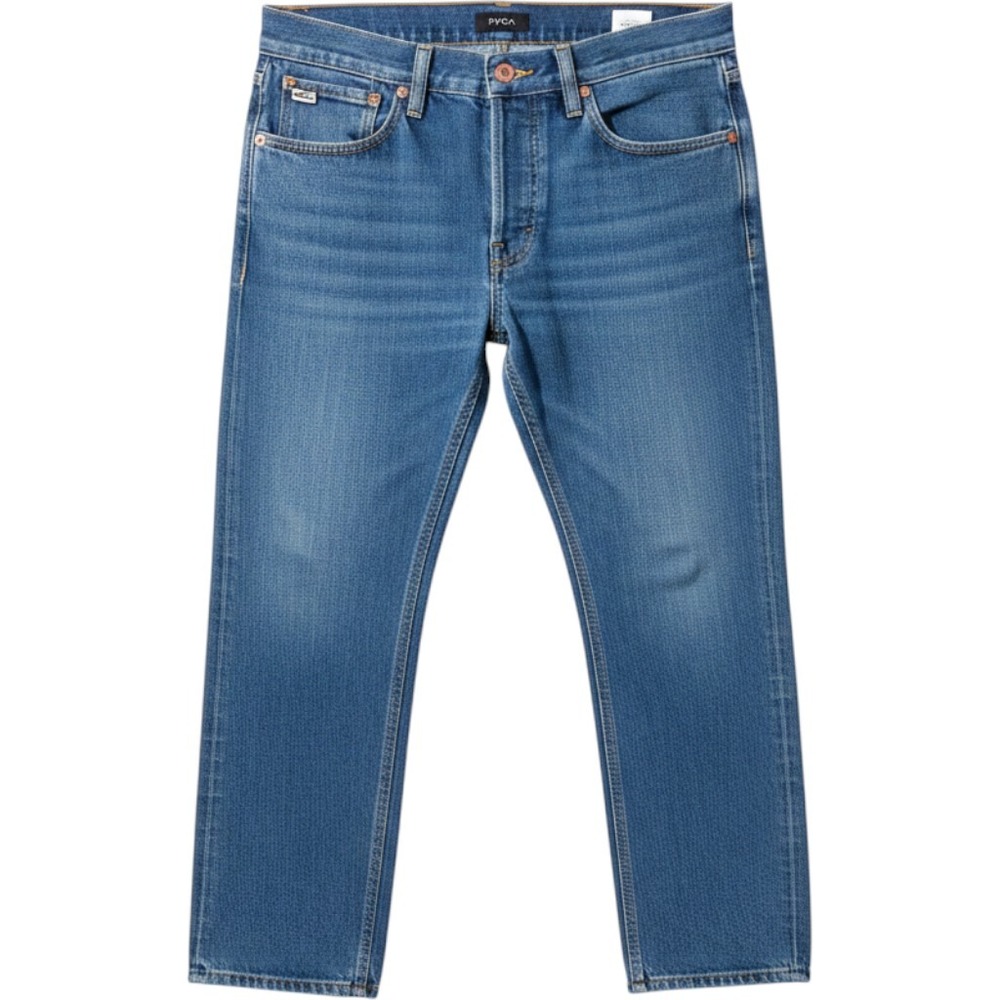 RVCA New Dawn Denim Mens Modern Straight Fit Jeans Blue Size 32 x 30 NEW